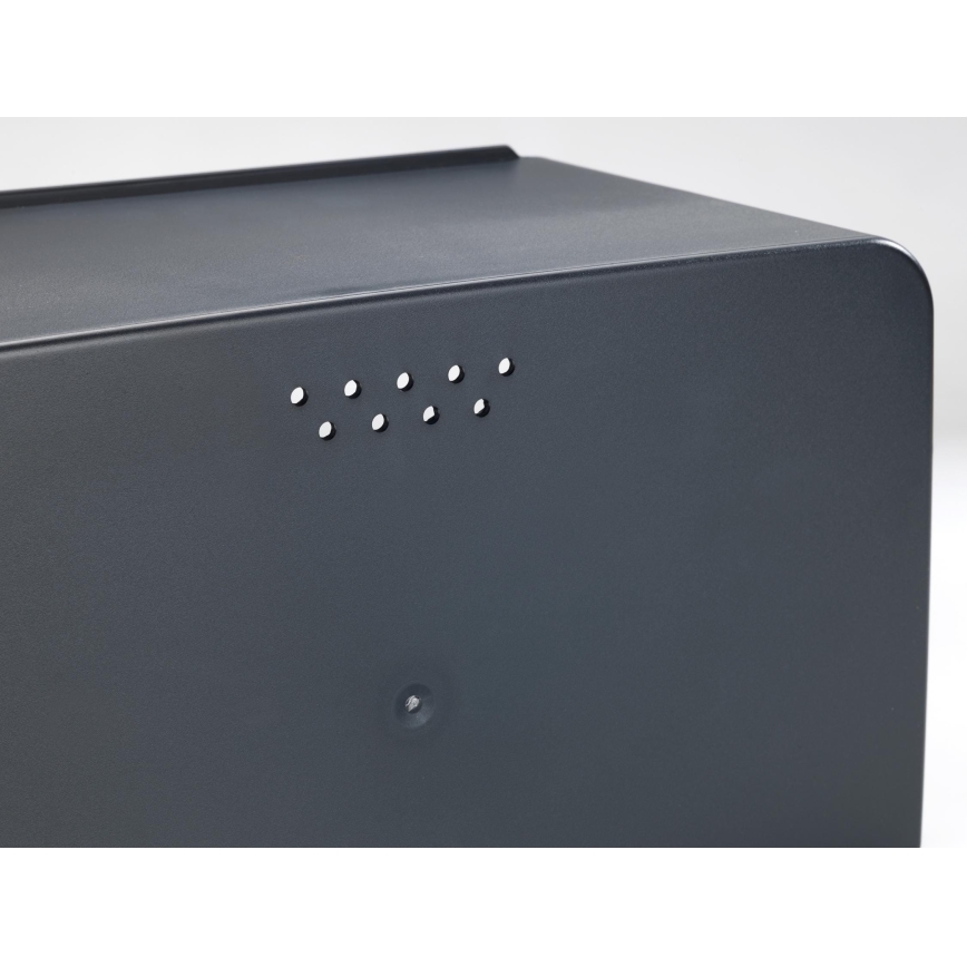 WENKO 54098100 - Chlebník KUBO 35x26,5 cm čierna/hnedá