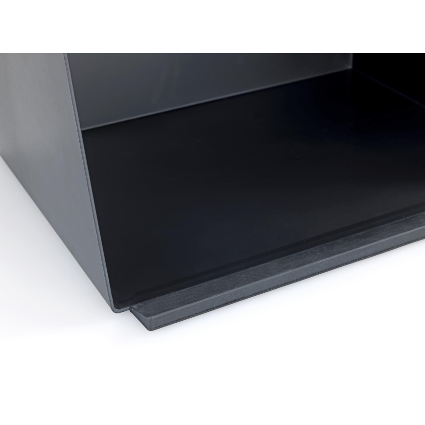 WENKO 54098100 - Chlebník KUBO 35x26,5 cm čierna/hnedá