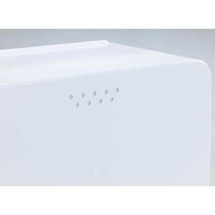 WENKO 54099100 - Chlebovnica KUBO 35 x 26,5 cm biela/hnedá