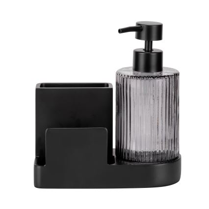 WENKO 54654100 - Organizér PINA 16x17 cm čierny