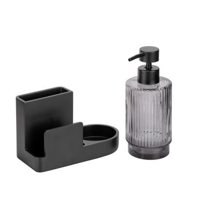 WENKO 54654100 - Organizér PINA 16x17 cm čierny