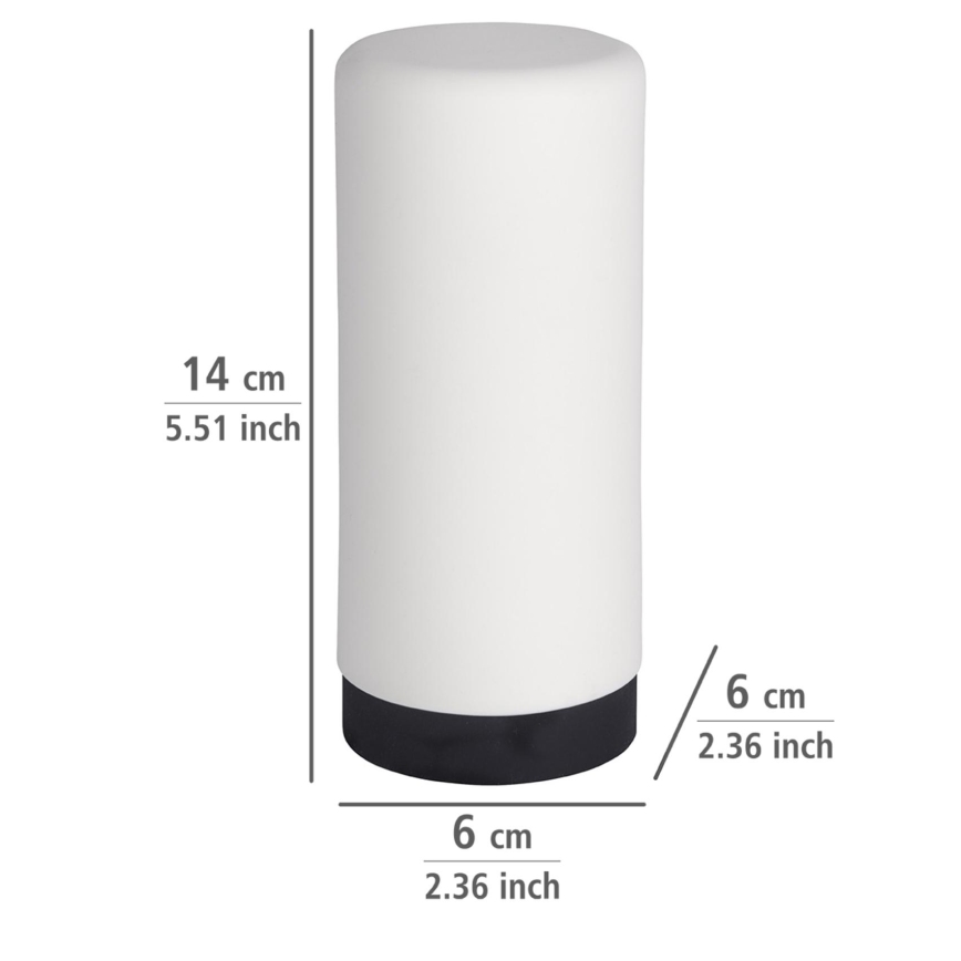 WENKO 54670100 - Dávkovač EASY SQUEEZ-E 6x14 cm biela/čierna