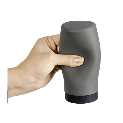 WENKO 54680100 - Dávkovač EASY SQUEEZ-E 6x14 cm sivá/čierna