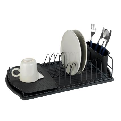 WENKO 54767100 - Odkvapávač BASIC 47,5x26,5 cm čierny