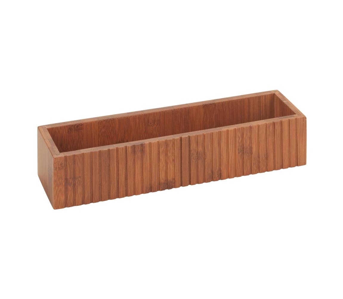 WENKO 54942100 - Stojan na koreničky MERA 30x8 cm hnedá 54942100