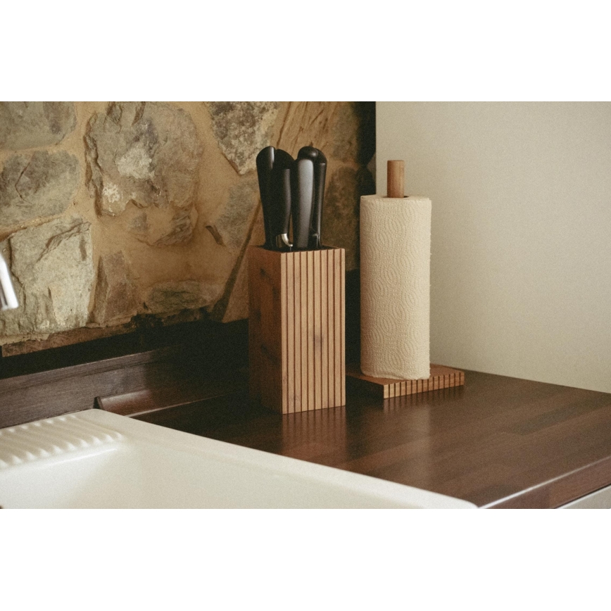 WENKO 54946100 - Držiak na rolky MERA 15x33 cm hnedý