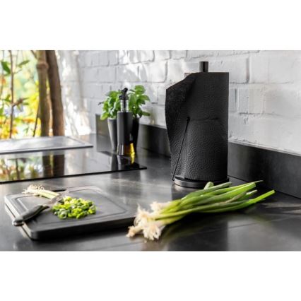 WENKO 55015100-Držiak BLACK OUTDOOR KITCHEN 15x33 cm čierny