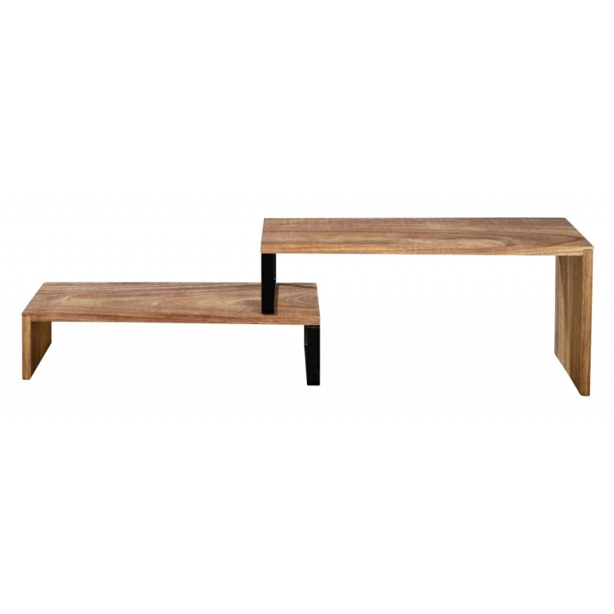 WENKO 55097100-Polica BLACK OUTDOOR KITCHEN 36x16 cm hnedá/čierna