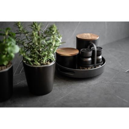 WENKO 55098100 - Tác BLACK OUTDOOR KITCHEN 26x6 cm čierny