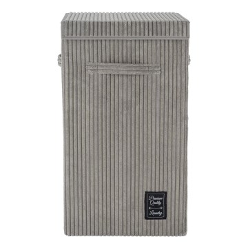 WENKO 62044100 - Koš na bielizeň CORA 33x58 cm sivý