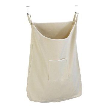 WENKO 62107100 - Kôš na bielizeň CANGURO 52x81 cm béžová/strieborná