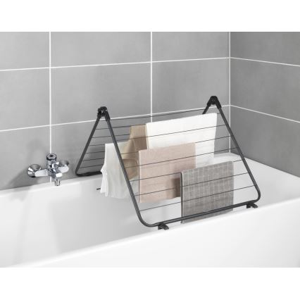 WENKO 63003100 - Sušiak na bielizeň CHAMPION 65x114 cm čierny