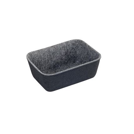 WENKO 64502100 - Organizér do zásuvky FELT 28,5x20 cm sivý