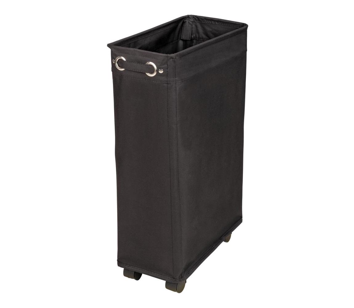 WENKO 69737800 - Koš na bielizeň CORNO 18,5x60 cm čierny 69737800