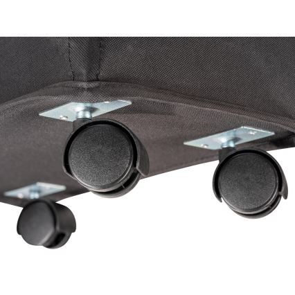 WENKO 69737800 - Koš na bielizeň CORNO 18,5x60 cm čierny