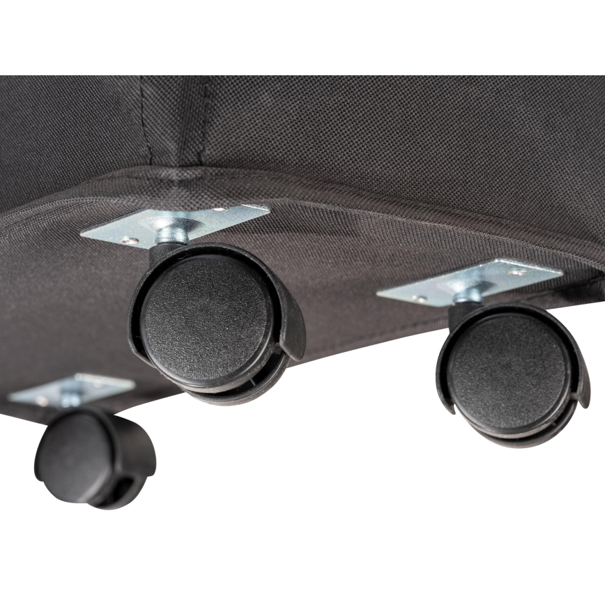 WENKO 69737800 - Koš na bielizeň CORNO 18,5x60 cm čierny