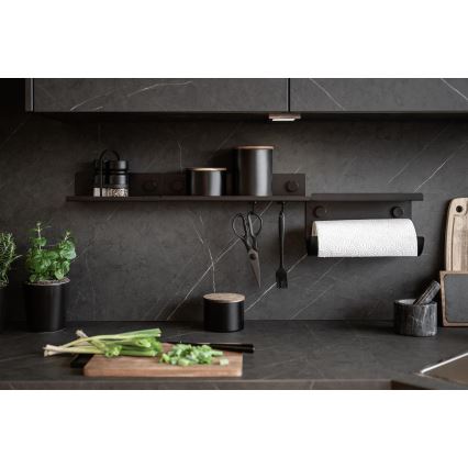 WENKO 71144800 - Držiak na rolu JET 30x15 cm čierny