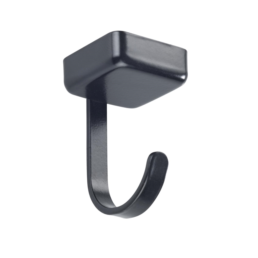 WENKO 71149800 - Háčiky JET 2,2×3,9 cm čierna/strieborná