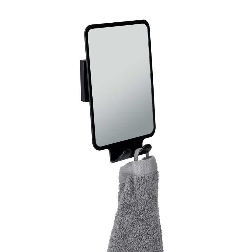 WENKO 71449800 - Zrkadlo VACUUM-LOC QUADRO ED 14x19,5 cm čierne