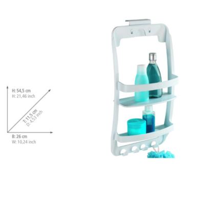WENKO 8409100 - Regál UNIVERSAL 26x54,5 cm biely