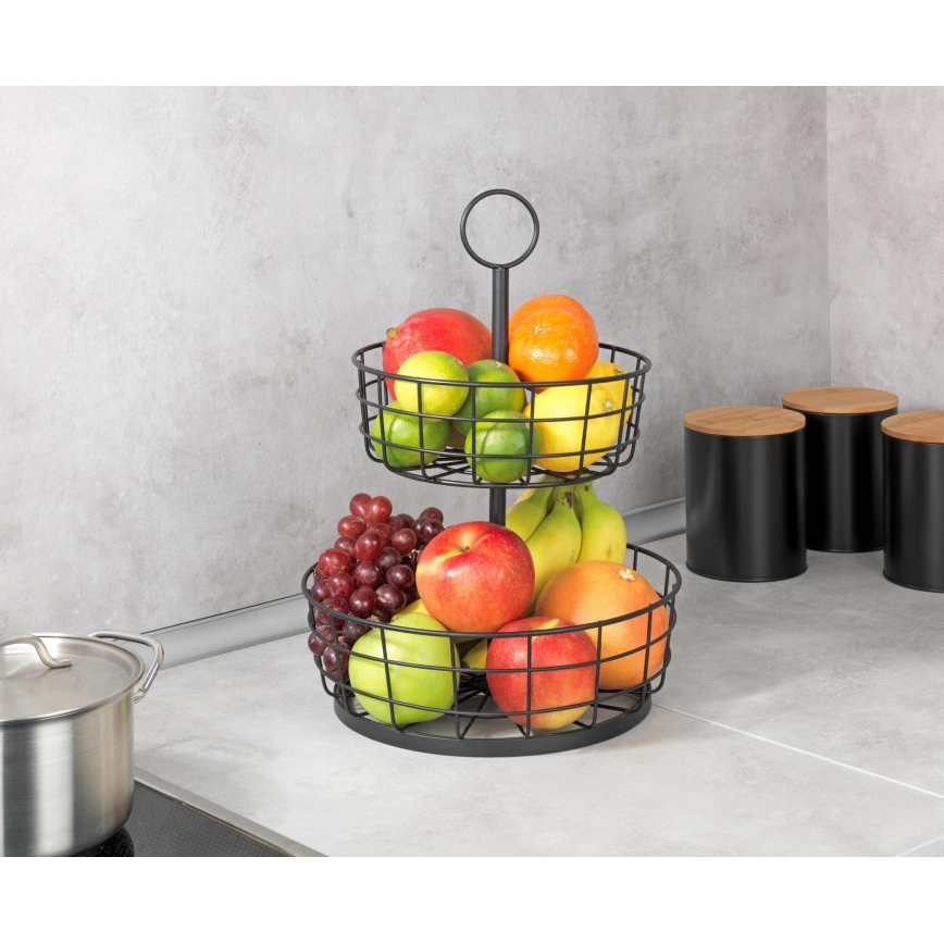 WENKO 88740800 - Kôš LOFT 28 x 39 cm, čierny