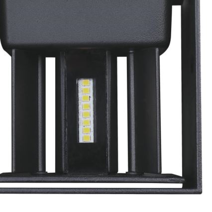 Westinghouse 61149 - LED Vonkajšie nástenné svietidlo FREYA 2xLED/4,5W/230V IP44 čierna