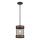 Westinghouse 61179 - Luster na lanku LANGSTON 1xE27/60W/230V barnwood