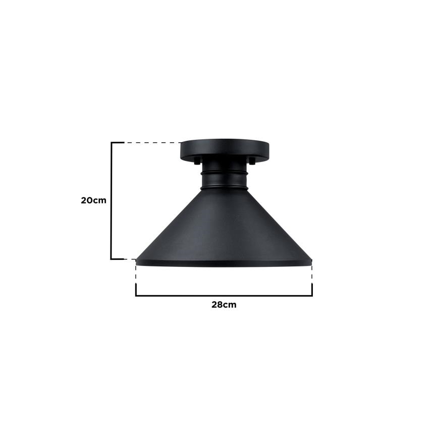 Westinghouse 61238 - Vonkajšie stropné svietidlo WALTER 1xE27/60W/230V IP44