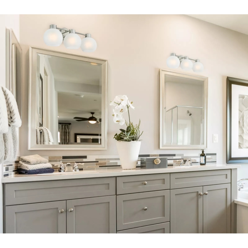 Westinghouse 6124840 - Nástenné svietidlo DORNEY 3xE27/60W/230V