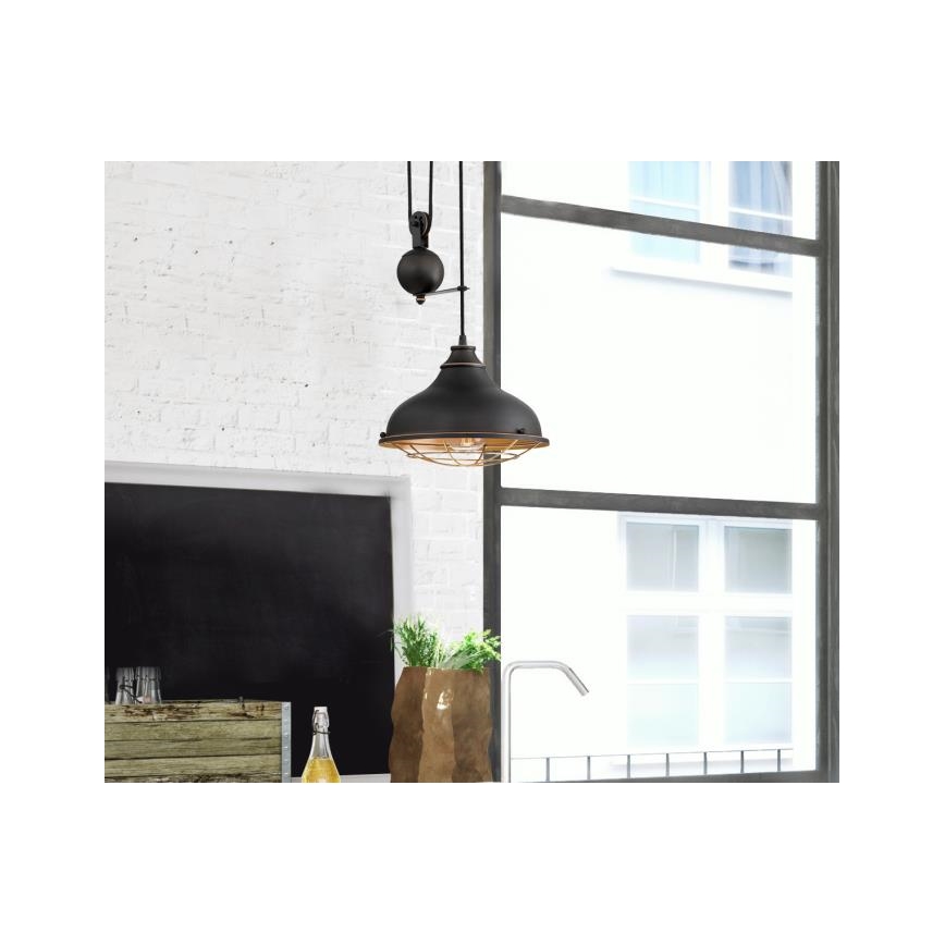 Westinghouse 61249 - Luster na lanku CHAVES 1xE27/60W/230V