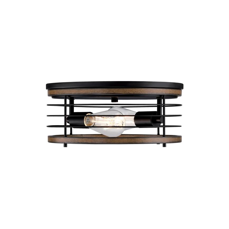 Westinghouse 61250 - Stropné svietidlo ACKTON 2xE27/60W/230V barnwood