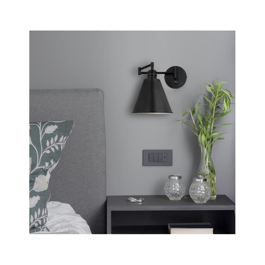 Westinghouse 61254 - Nástenná lampa TROCADERO 1xE27/60W/230V