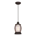 Westinghouse 6361740 - Luster na lankách CANYON 1xE27/60W/230V pr. 19 cm