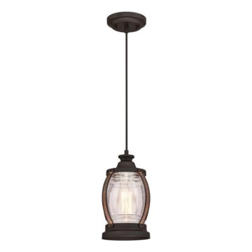 Westinghouse 6361740 - Luster na lankách CANYON 1xE27/60W/230V pr. 19 cm