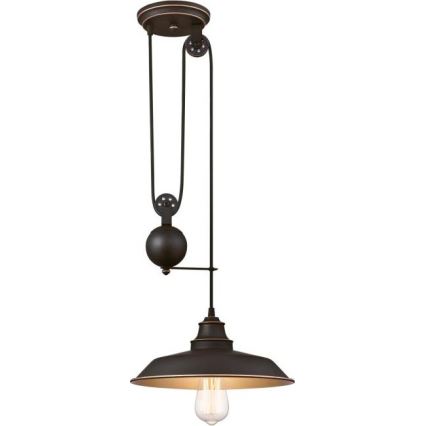 Westinghouse 6363240 - LED Luster na lanku IRON HILL 1xE27/60W/230V pr. 31 cm