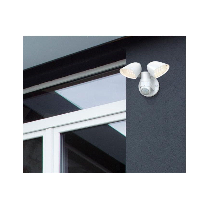 Westinghouse 63642 - LED Vonkajší reflektor so senzorom LED/17,5W/230V IP44