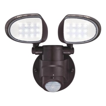Westinghouse 63643 - LED Vonkajší reflektor so senzorom LED/17,5W/230V IP44