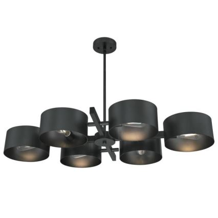 Westinghouse 63688 - Luster na tyči ZARO 6xE27/60W/230V