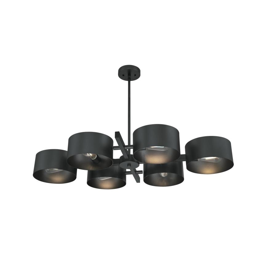 Westinghouse 63688 - Luster na tyči ZARO 6xE27/60W/230V