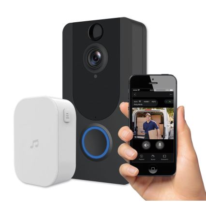 Wi-Fi bezdrôtový zvonček s kamerou 1080p IP64