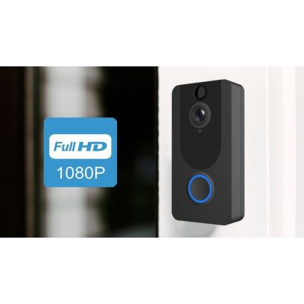 Wi-Fi bezdrôtový zvonček s kamerou 1080p IP64