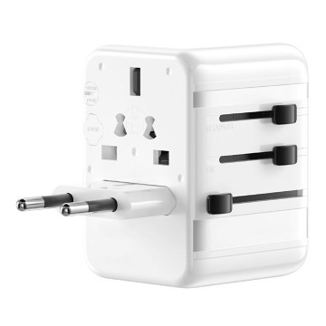 Winner Group - cestovný rýchlonabíjací adaptér Power Delivery 20W biely