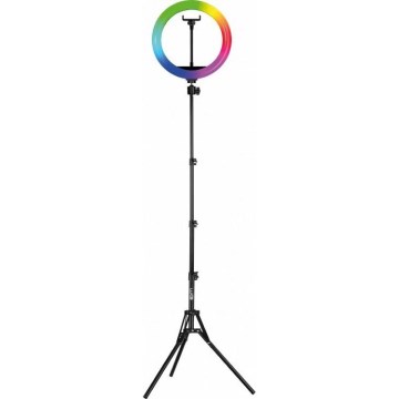 Winner Group - LED RGB stmievateľná stojacia lampa so stojanom a držiakom pre vlog LED/10W/5V