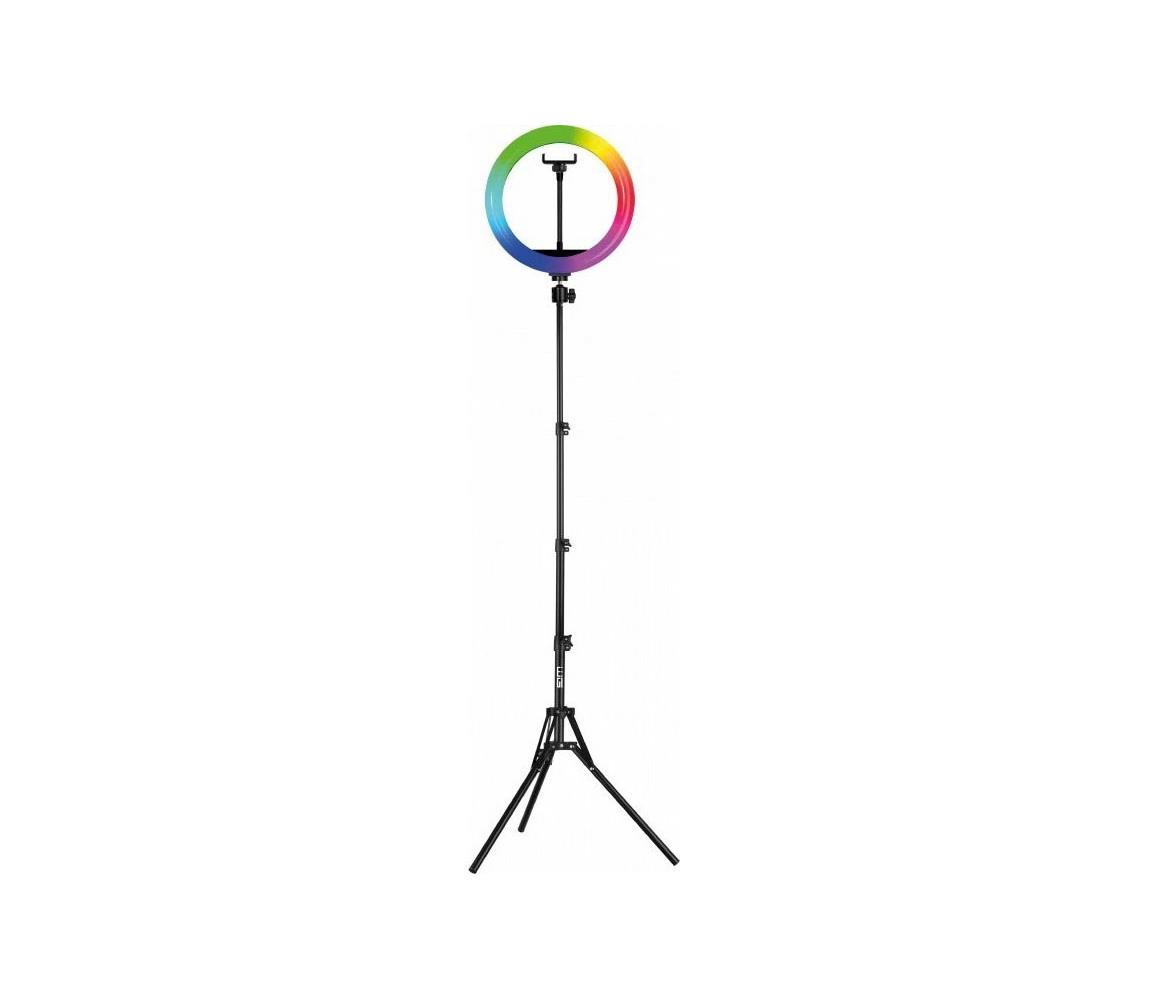 Winner Group - LED RGB stmievateľná stojacia lampa so stojanom a držiakom pre vlog LED/10W/5V WINVLOGRGB17