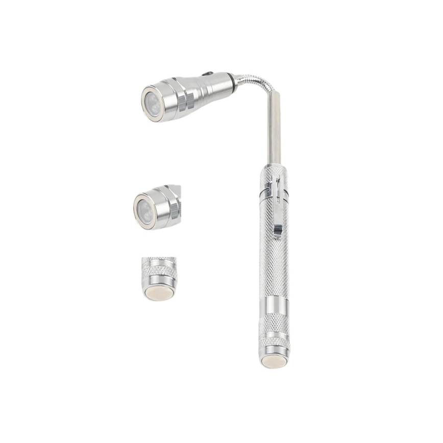 Winner Group - LED teleskopická baterka LED/0,5W/4xLR44 IP54