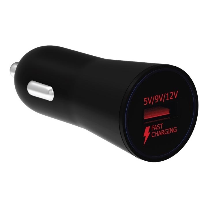 Winner Group - Nabíjačka do auta 1xUSB-A Power Delivery 18W čierna