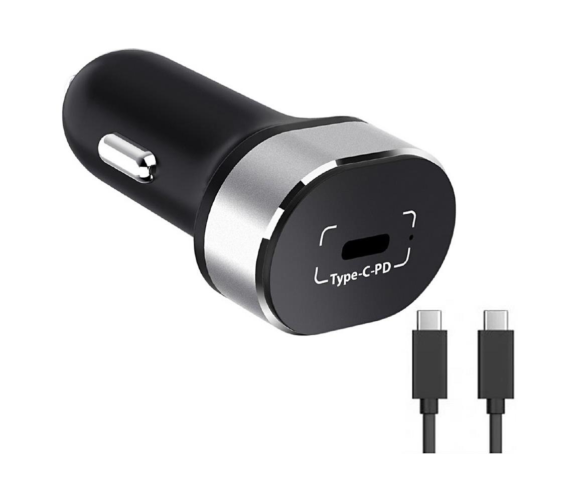 Winner Group Winner Group - Nabíjačka do auta 1xUSB-C Power Delivery 20W čierna 