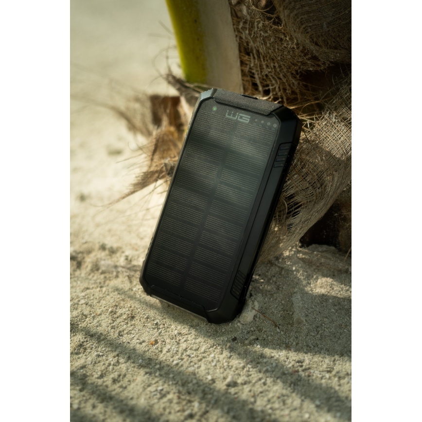 Winner Group - Powerbanka s bezdrôtovým nabíjaním a solárnym panelom 20000 mAh 20W PD