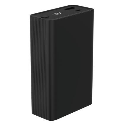 Winner Group - Powerbanka s displejom 20000 mAh 20W Power Delivery čierna