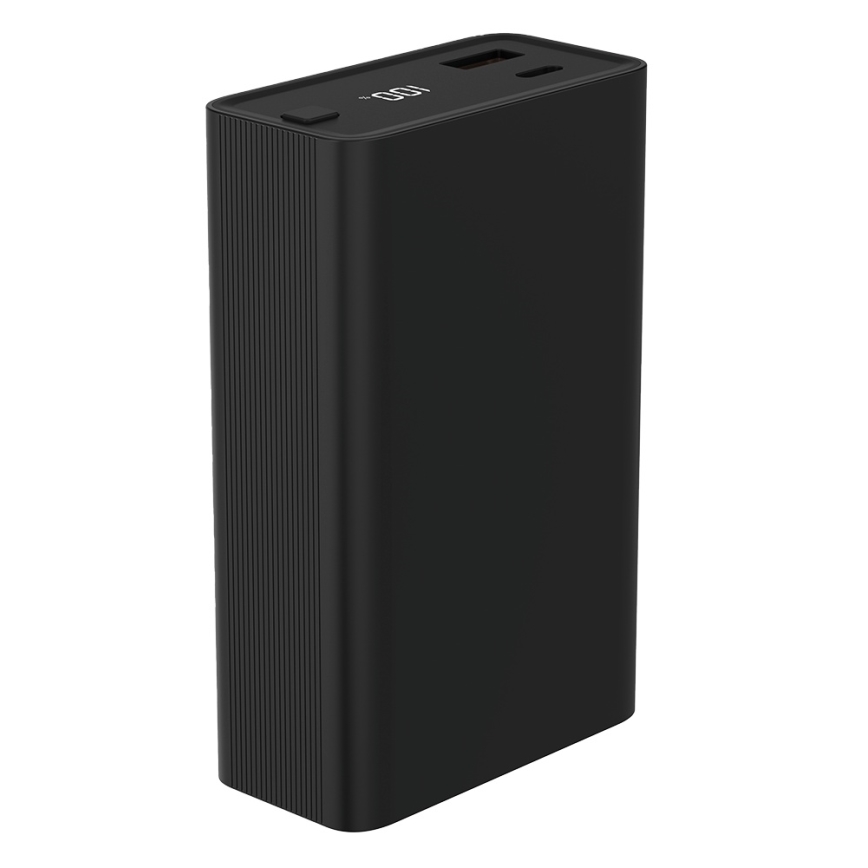 Winner Group - Powerbanka s displejom 20000 mAh 20W Power Delivery čierna